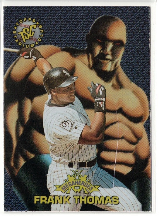 1996 Stadium Club #MH1 Frank Thomas Mega Heroes