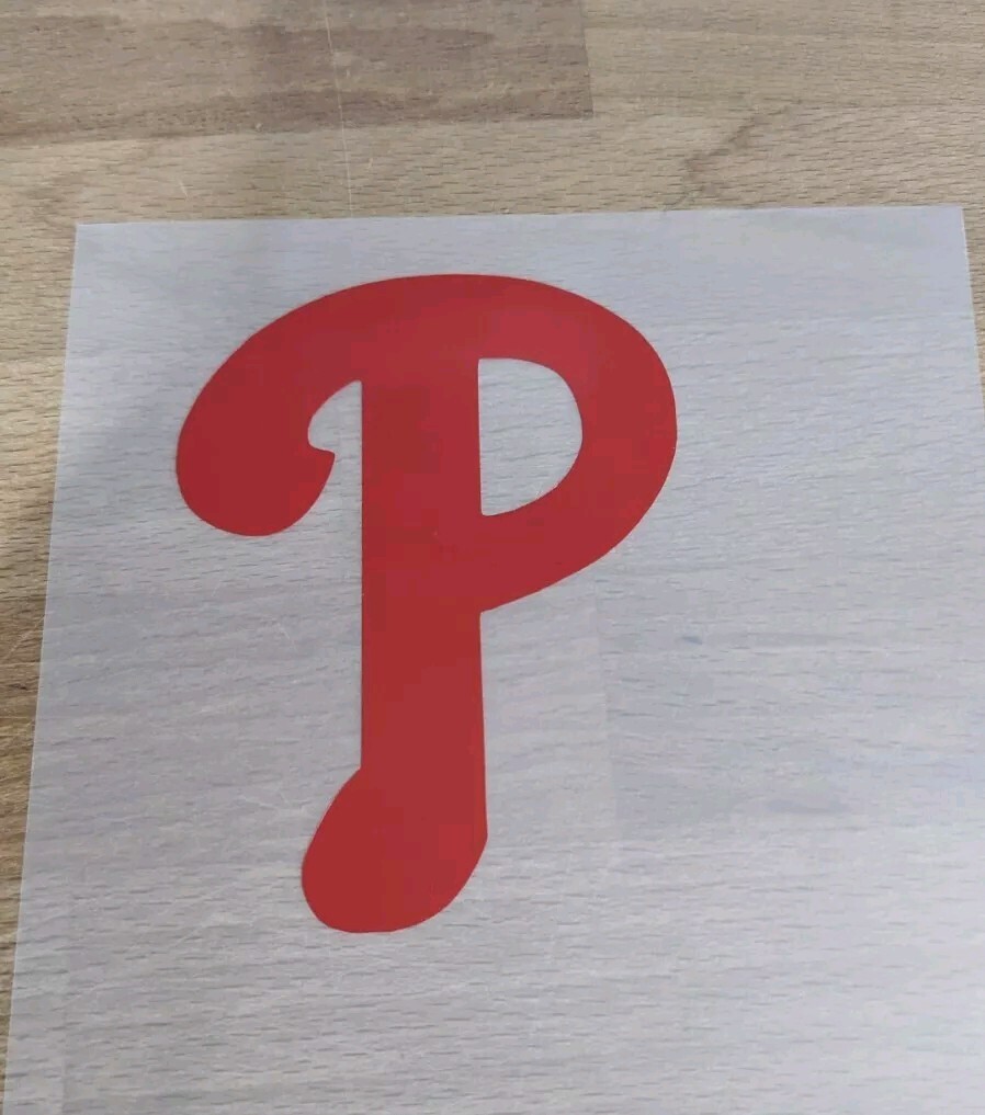 Philadelphia Phillies “P” vinyl decal