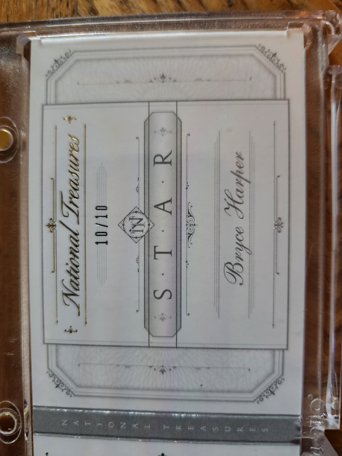 2015 National Treasure Booklet Bryce Harper 10 / 10