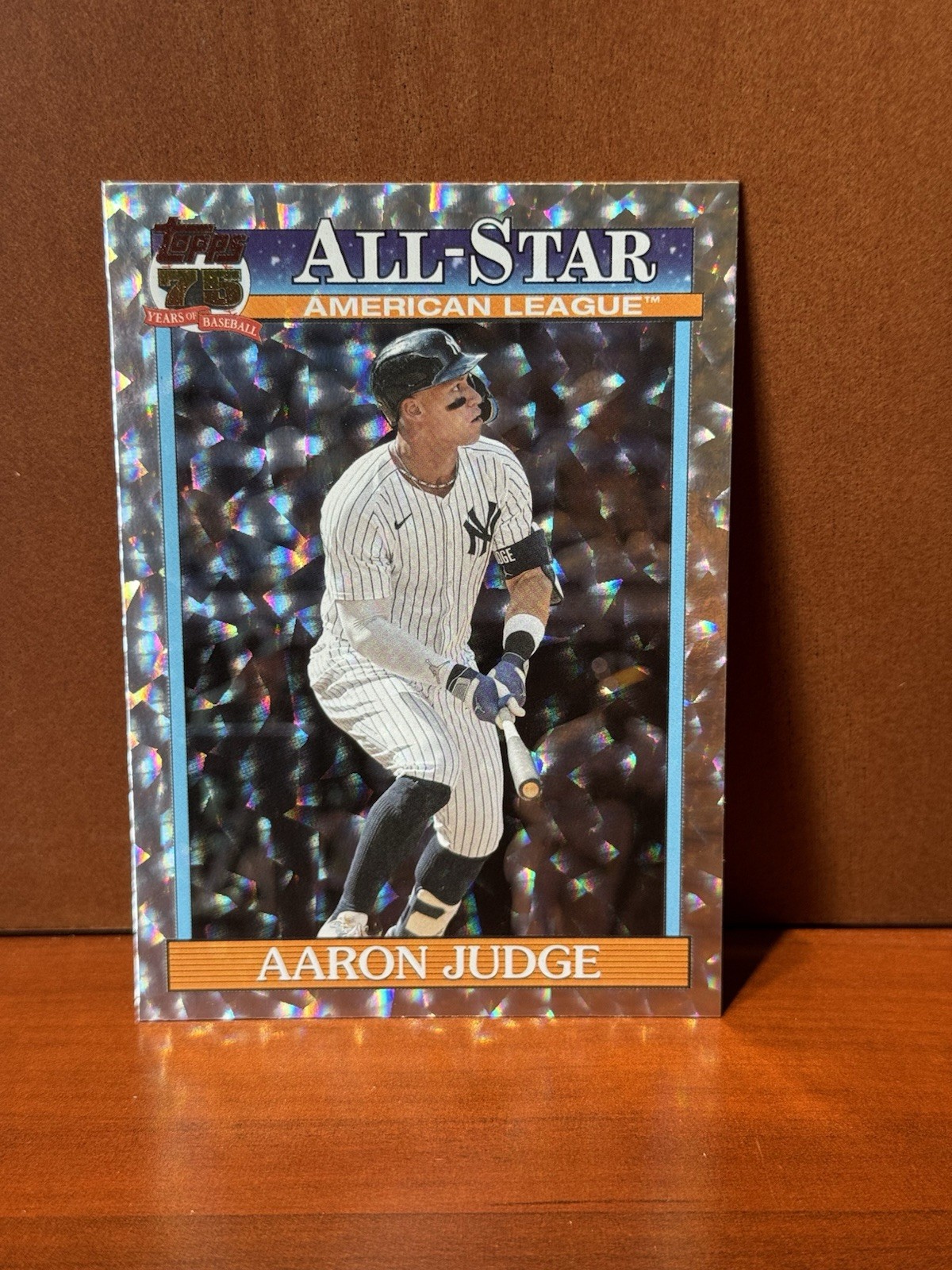 2026 Topps Series 2 Aaron Judge 1991 Topps All-Star #91AS-1 Crackle Foil Yankees