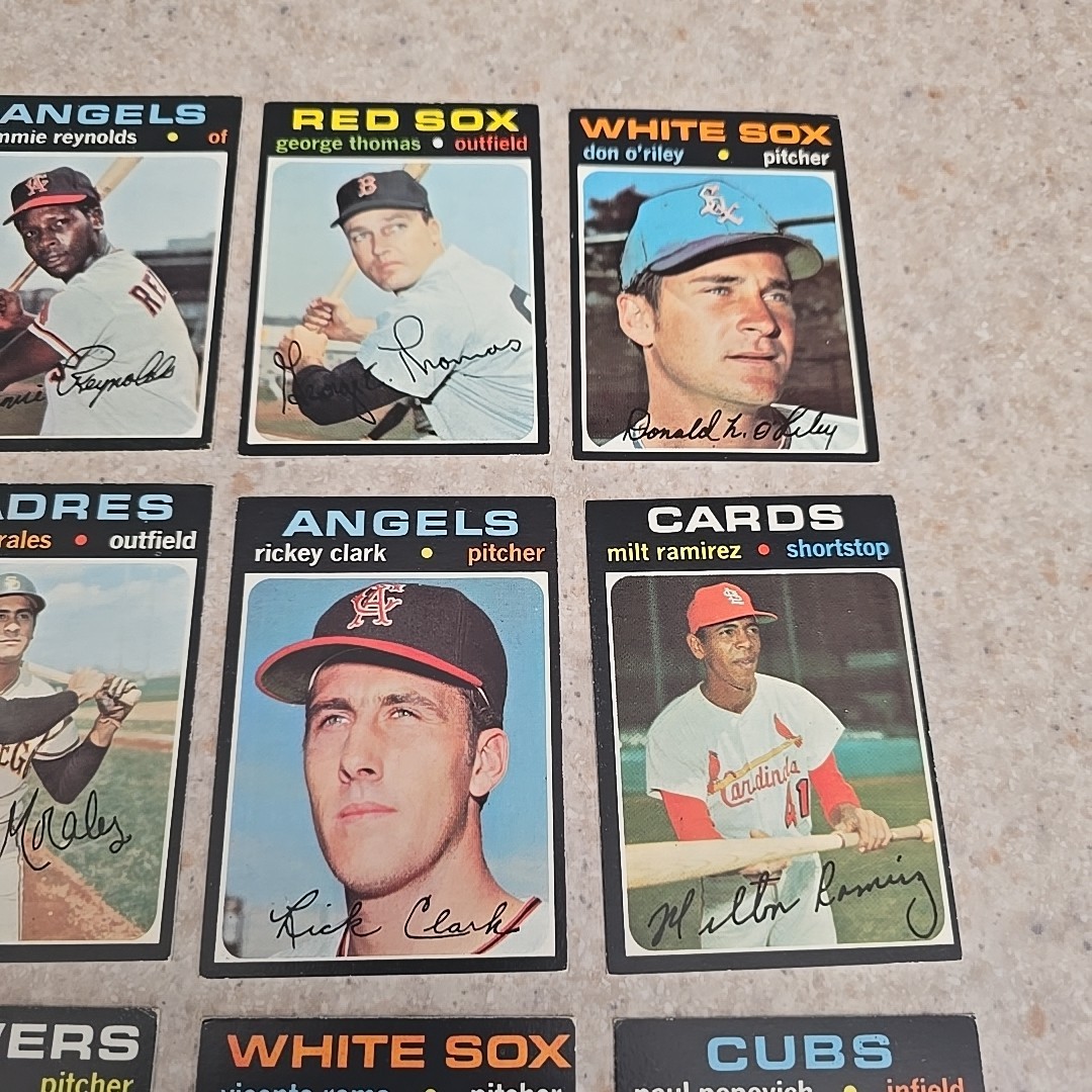 1971 Topps Baseball Your Choice 376-752