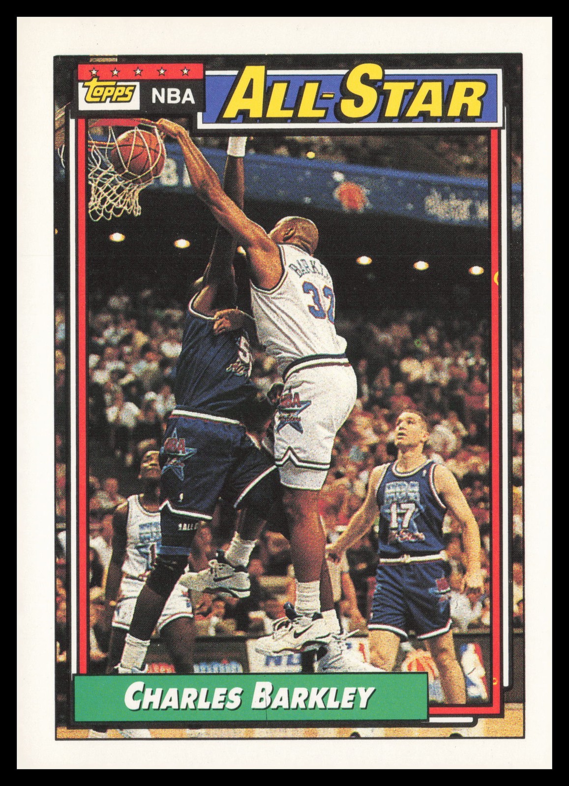 1992-93 Topps #107 Charles Barkley Philadelphia 76ers Basketball Card