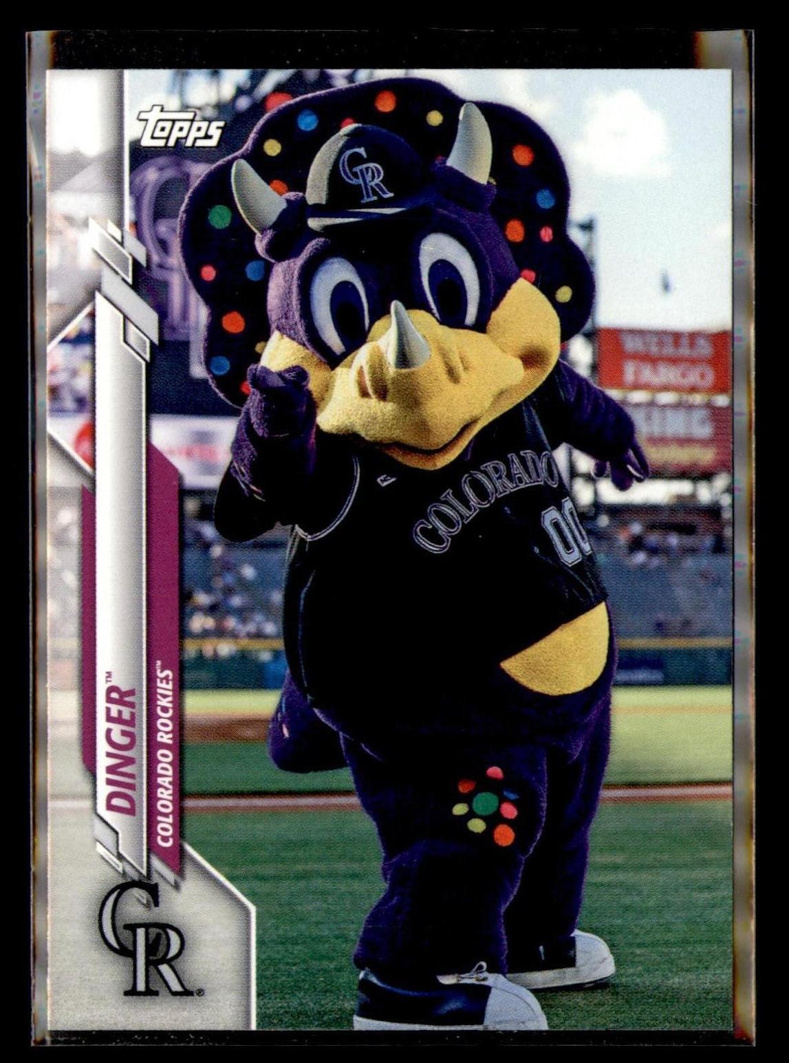 2020 Topps Opening Day #M-4 Dinger Mascots