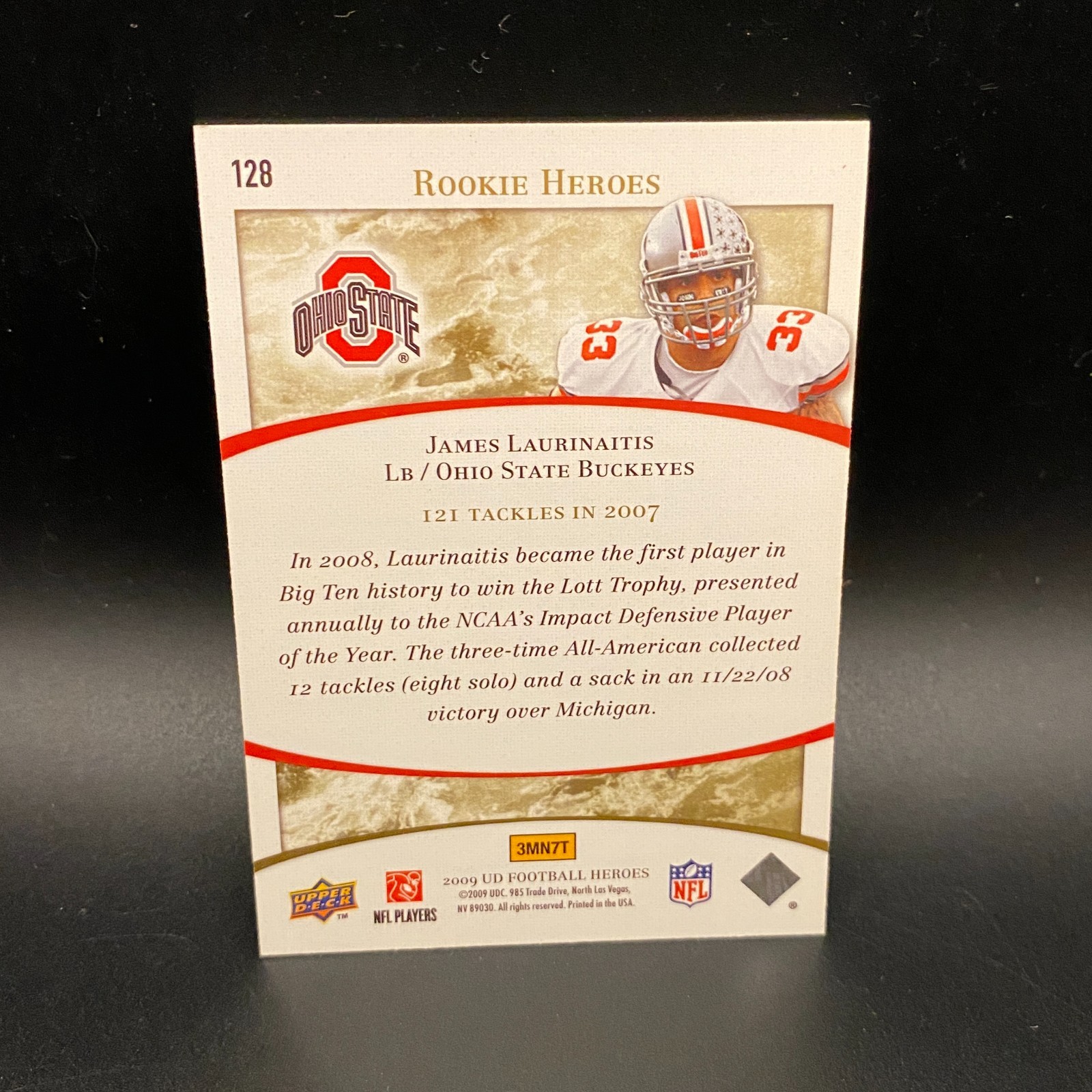 2009 Upper Deck James Laurinaitis