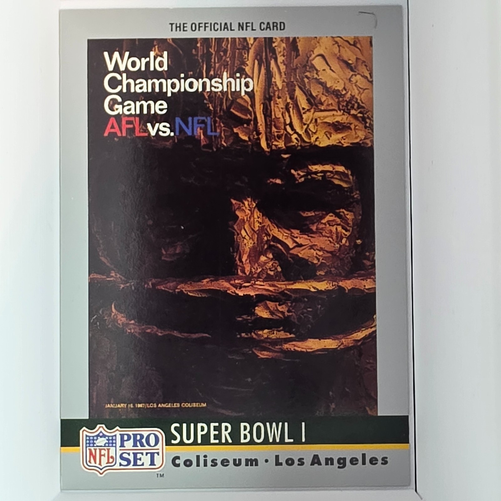 1990 Pro Set Super Bowl Theme Art I-XXIV Cards / Choose Your Card