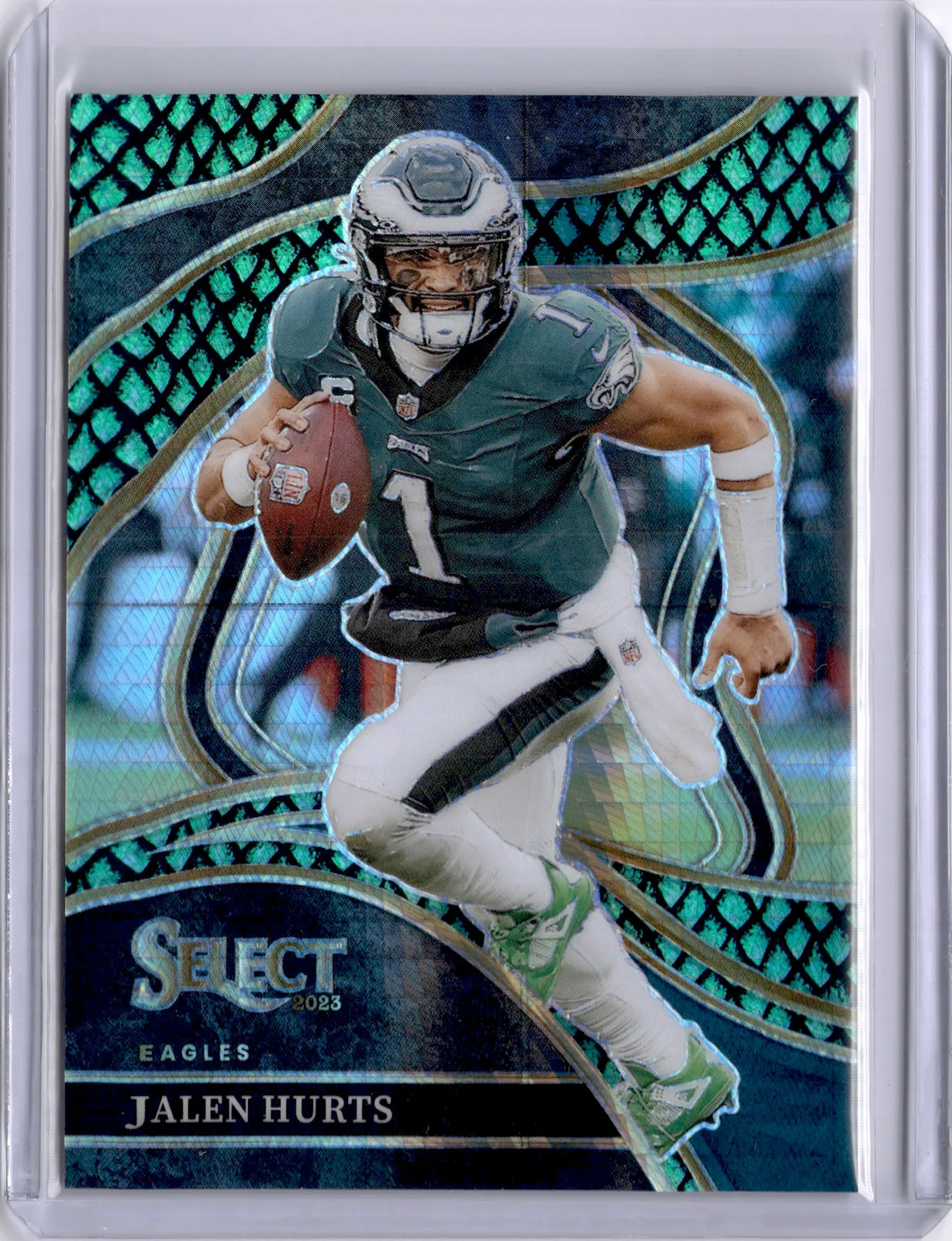 Jalen Hurts 2024 Panini Select Dragon Scale /70 Eagles