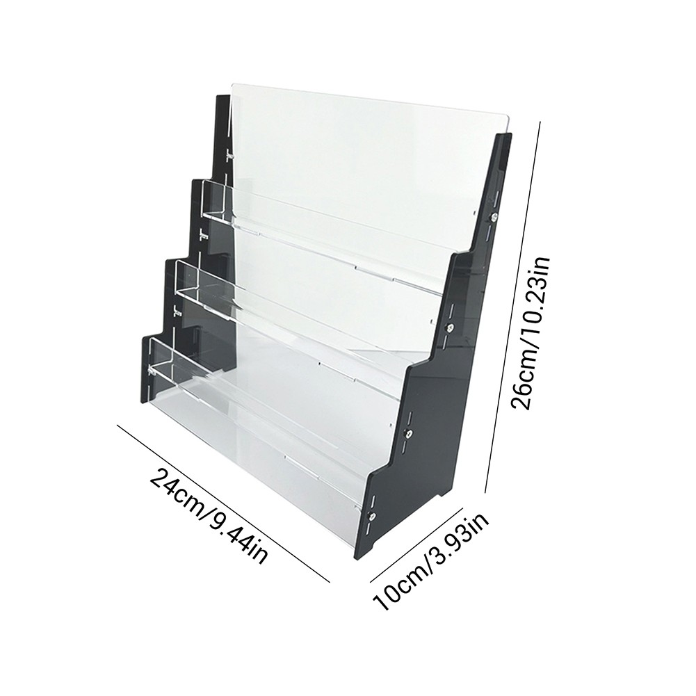 Acrylic Trading Card Display Stand Holder For Sports Baseball Trading Game Card
