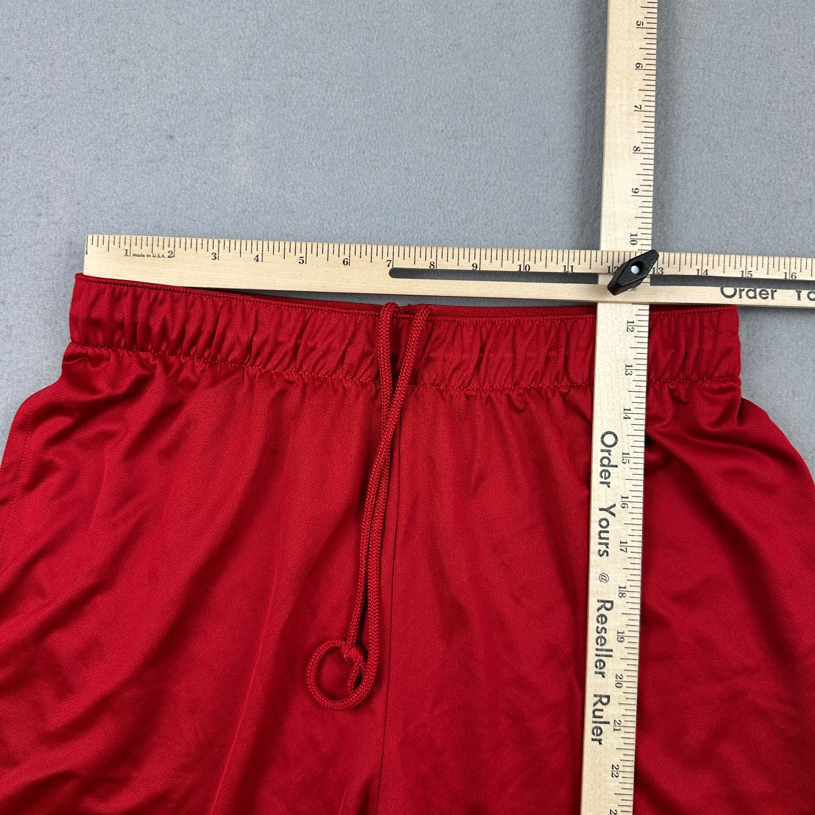NC State Wolfpack Shorts Men Extra Large Red Solid Adidas NCAA Pockets XL
