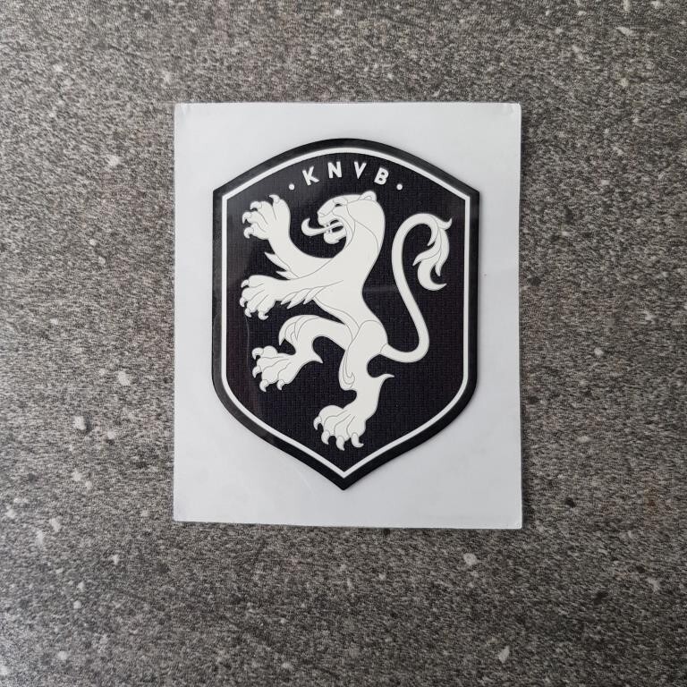 5pcs Netherlands KNVB Crest Badge Patch Iron on Logo For Jersey Pants Jacket