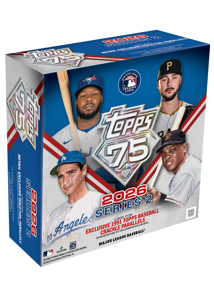 2026 TOPPS SERIES 2 BASEBALL MEGA BOX (196 cards) MLB Brand New Presale QTY