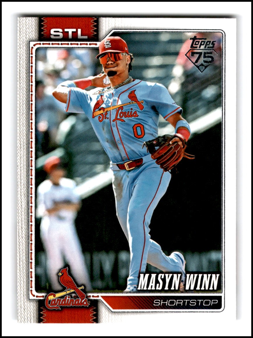 2026 Topps #526 Masyn Winn – St. Louis Cardinals