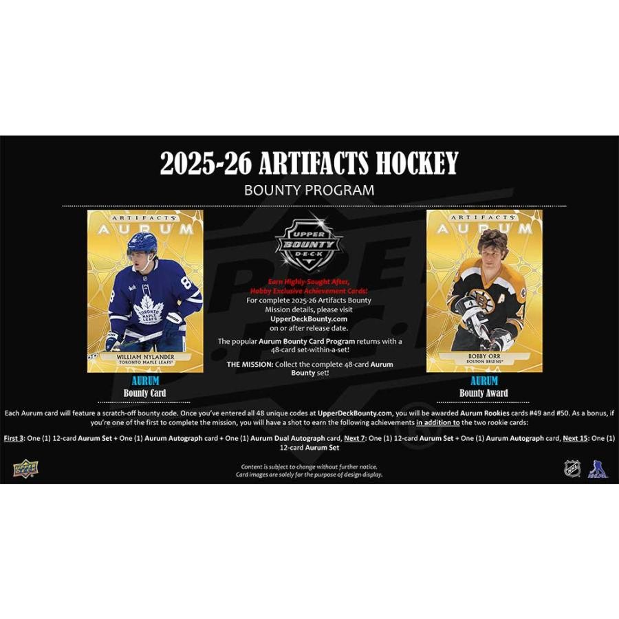 2025-26 Upper Deck ARTIFACTS NHL Hockey Hobby Box FACTORY SEALED