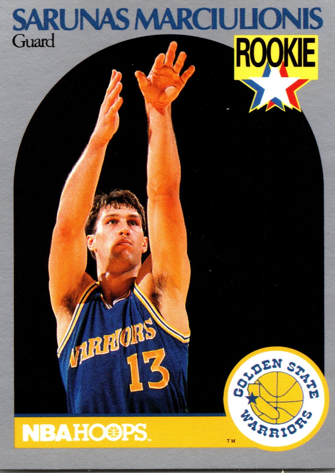 1990-91 NBA Properties Sarunas Marciulionis #115