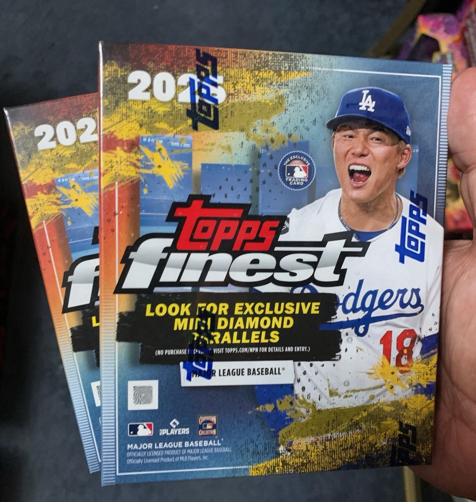 2026 Topps Finest Baseball Mega Box Lot (2) – FACTORY SEALED! Mini Diamonds?