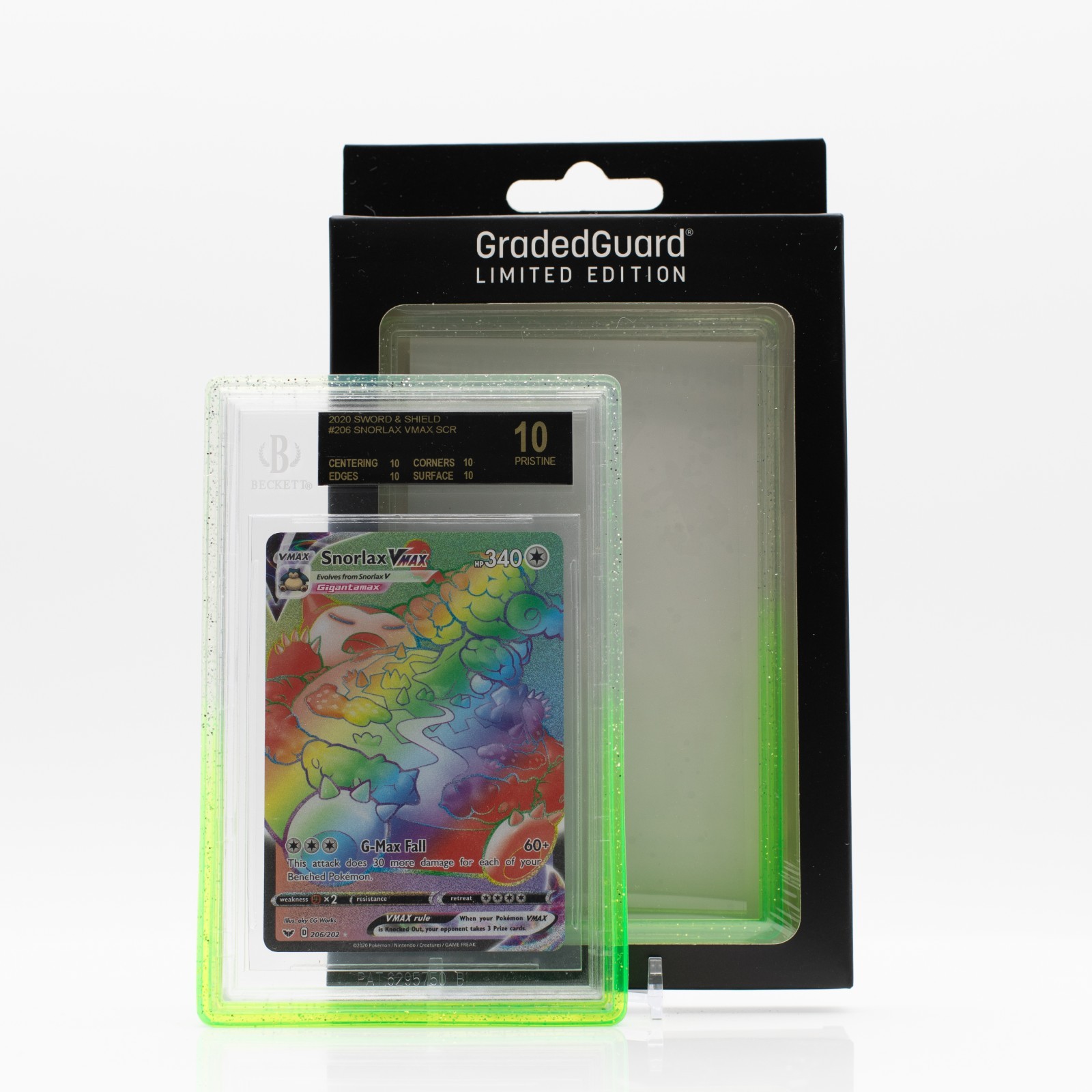 GradedGuard BGS Graded Card Case Guard Protector KIWI BGS Limited Edition