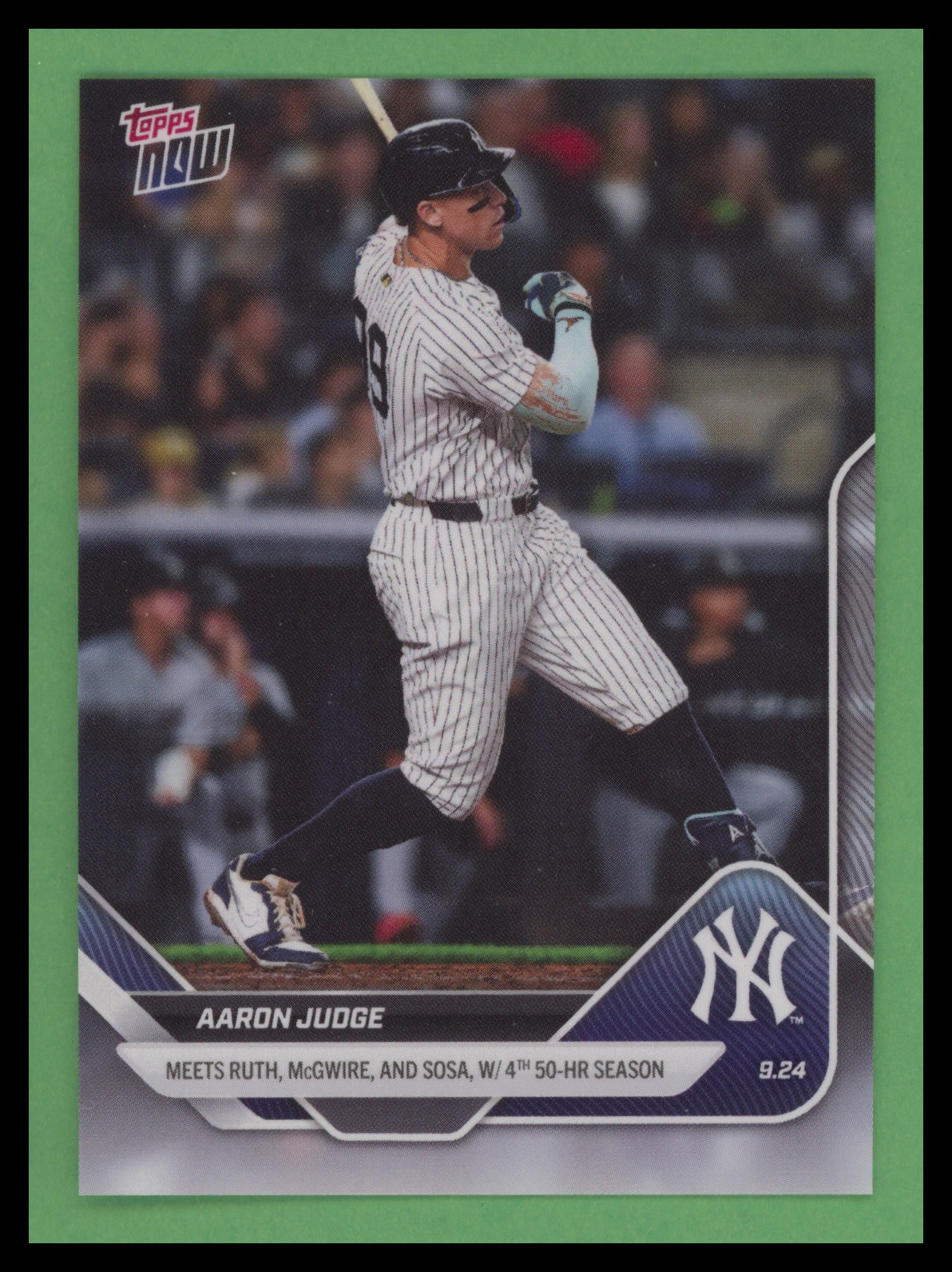 2025 Topps Now #764 Aaron Judge New York Yankees