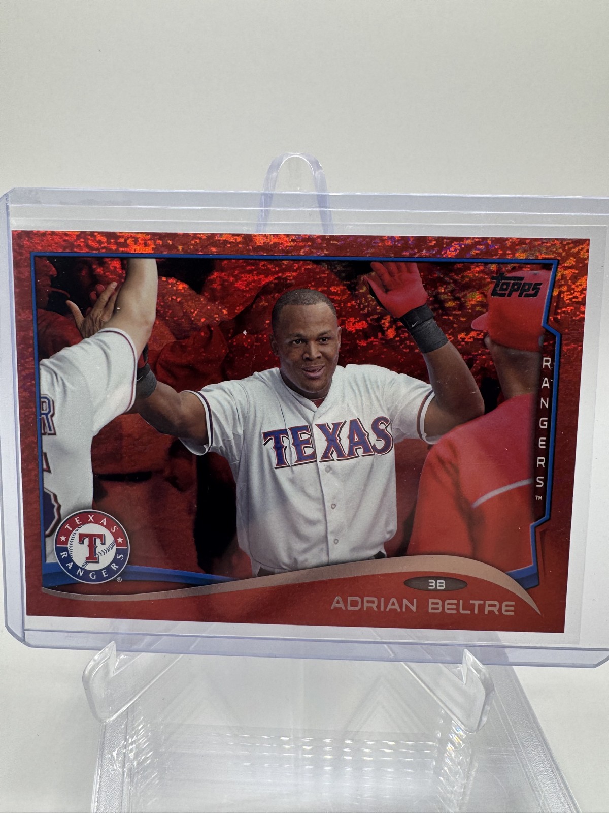 Adrian Beltre 2014 Topps – #161 Red Hot Foil