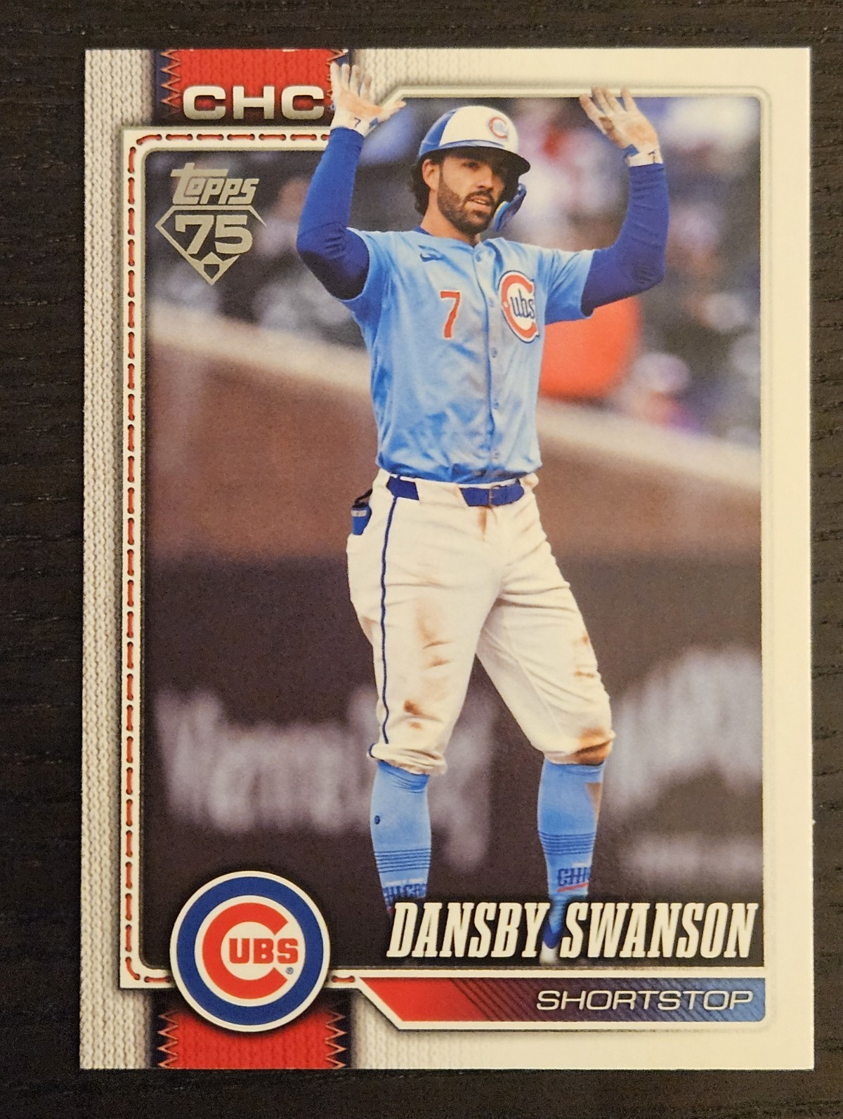 2026 Topps Series Two Dansby Swanson Chicago Cubs #550 Base Baseball Card