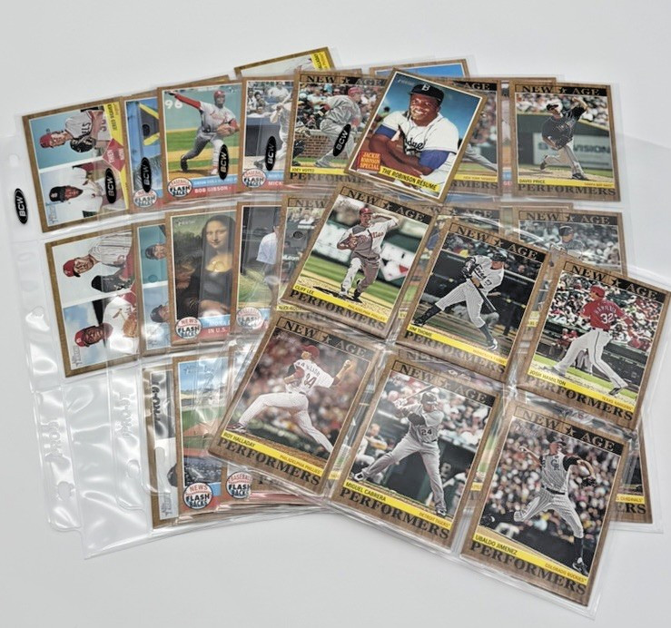 2011 Topps Heritage COMPLETE SET 1-500 + Jackie Robinson Set + All Inserts