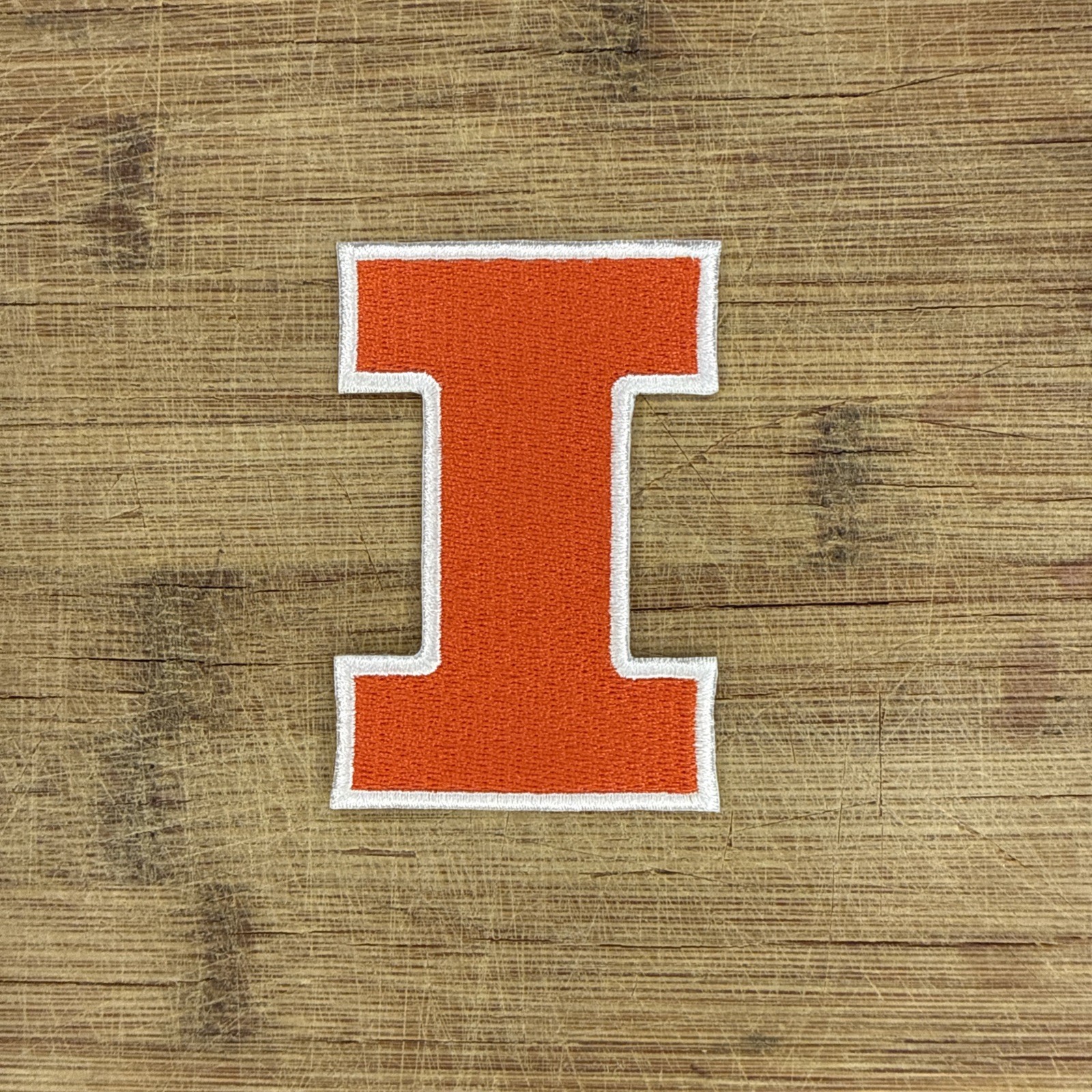 Illinois Fighting Illini Block I Patch 3x2in