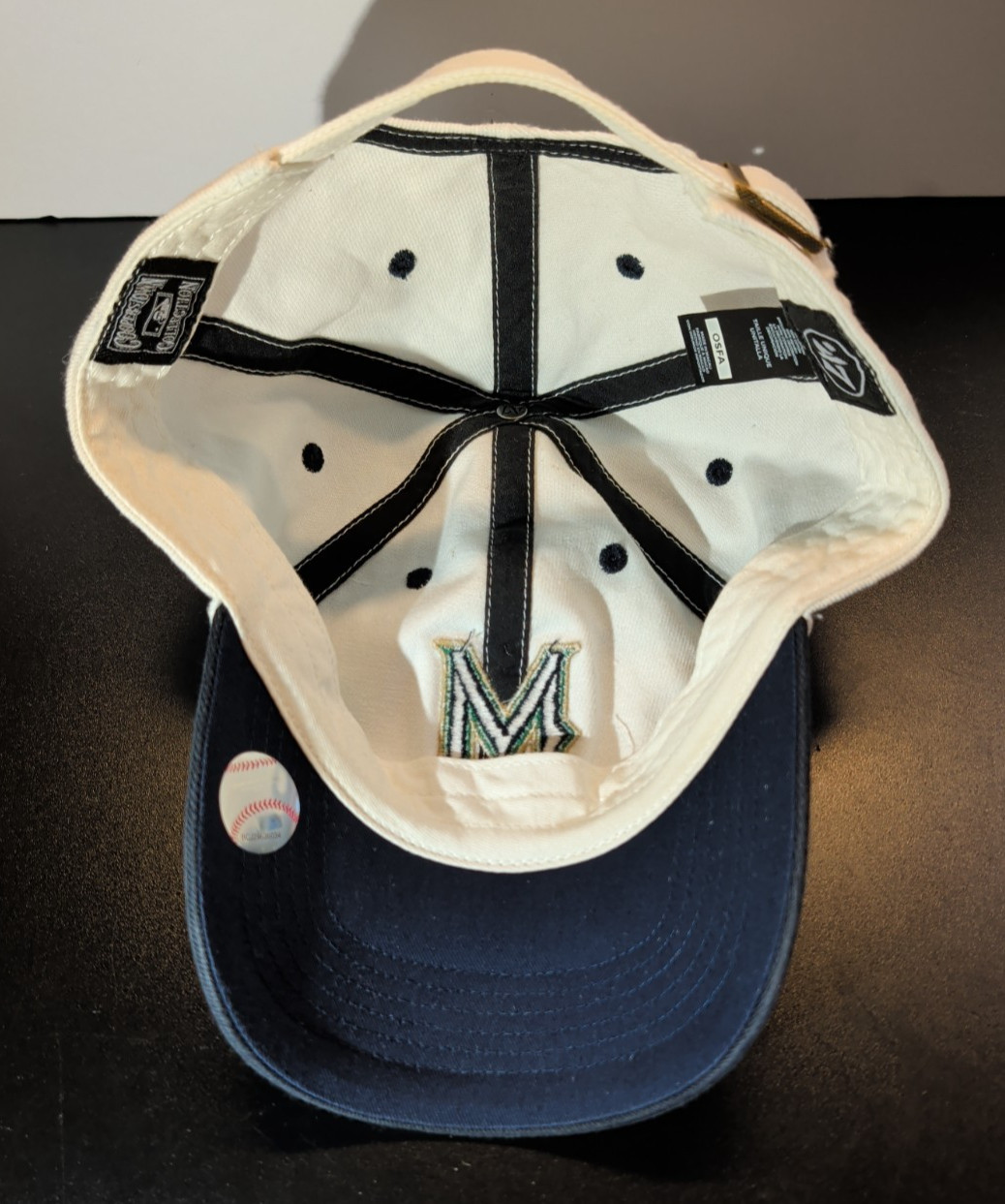 Milwaukee Brewers Hat Cap Strap Back Adult OSFA ’47 Brand Retro Dad MLB Baseball