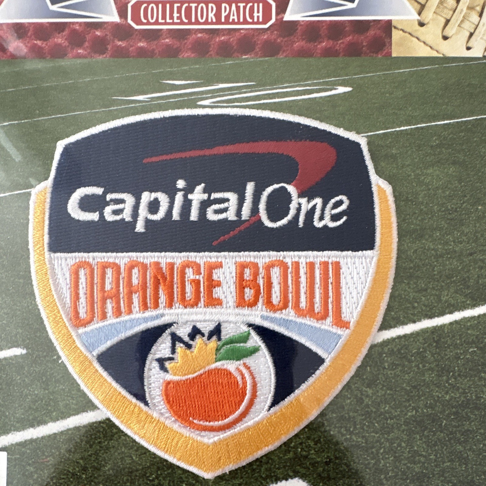 The Emblem Source Officially Licensed Capital One Orange Bowl Collector Patch