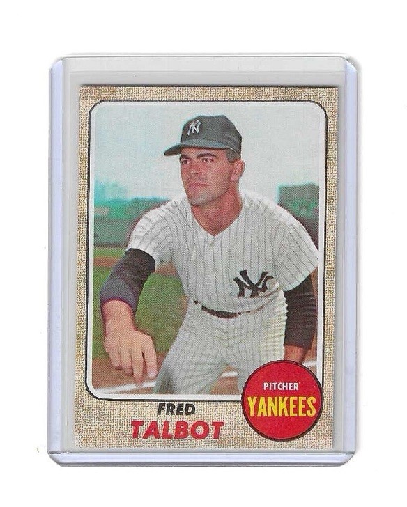 1968 Topps High # Fred Talbot #577