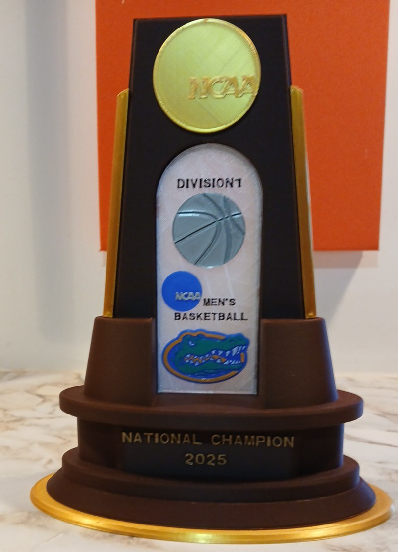 GATORS-NCAA-DIVISION1-BASKETBALL-NATIONAL CHAMPION TROPHY, LARGE