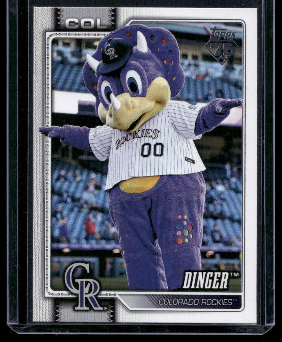 2026 Topps #M-4 Dinger Mascots