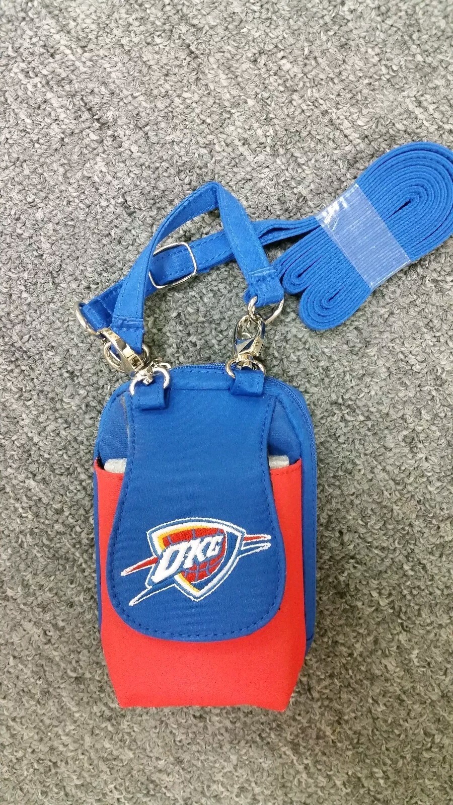Oklahoma Thunder Purse Plus Touch Phone ID Wallet Charm 14 Gift Bag Compact OKC