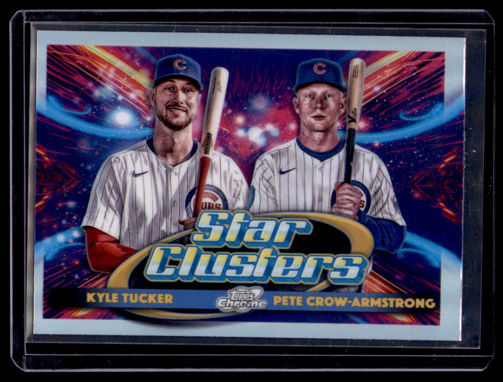2025 Topps Cosmic Pete Crow-Armstrong, Kyle Tucker Star Clusters #DSC-7 Cubs