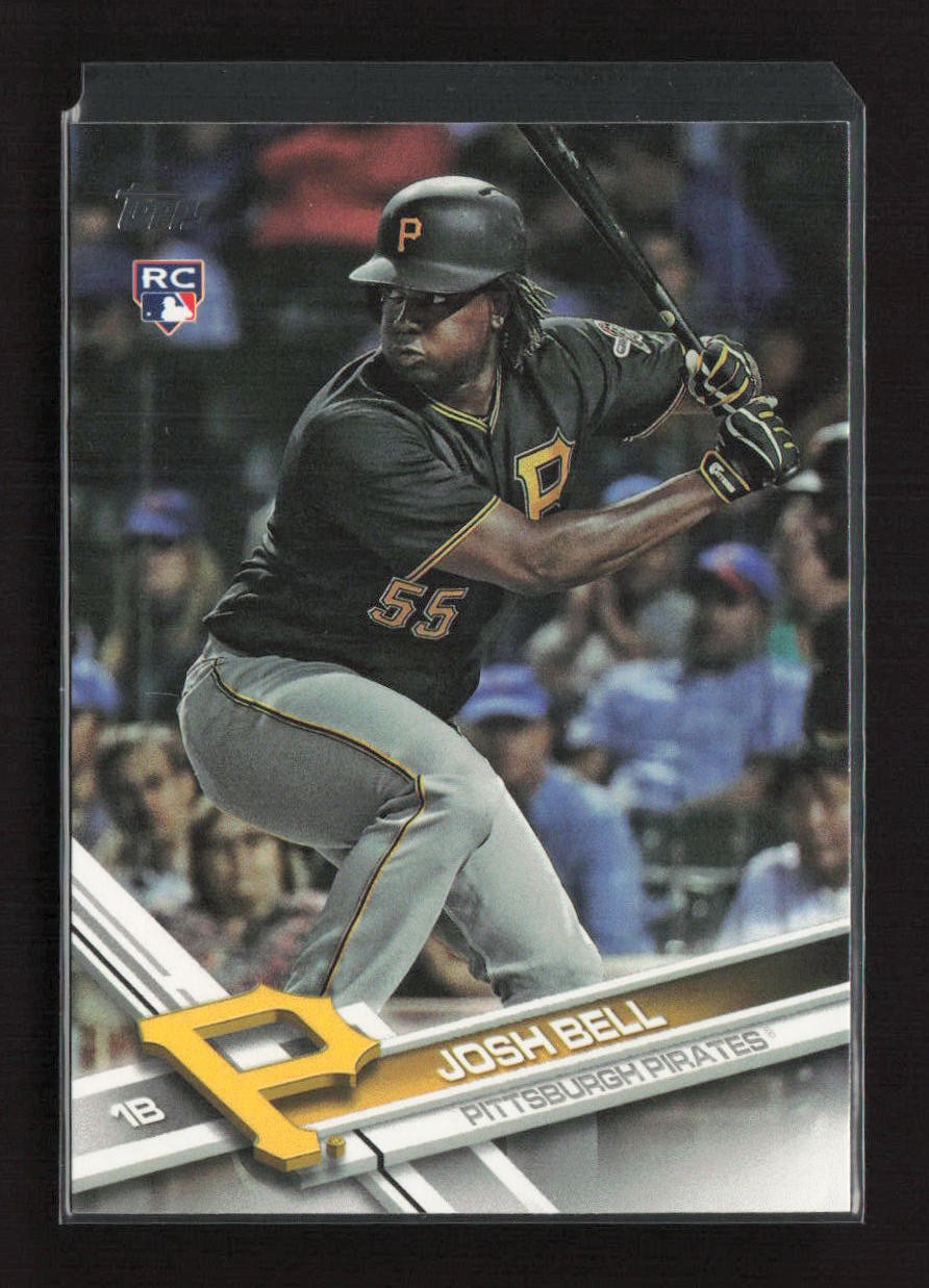 2017 Topps #30 Josh Bell Pittsburgh Pirates Rookie RC NM