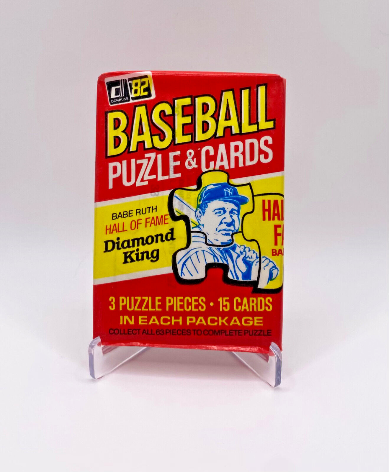 1982 Donruss Baseball (1x) One Sealed Wax Pack Cal Ripken Jr. Rookie Year?