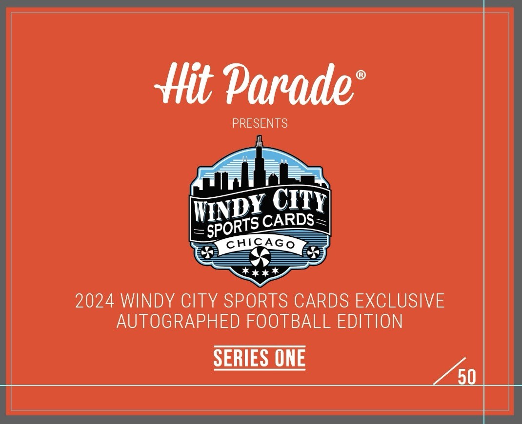 2024 Hit Parade Football Autographed Card Windy City Exclusive SP & Patches
