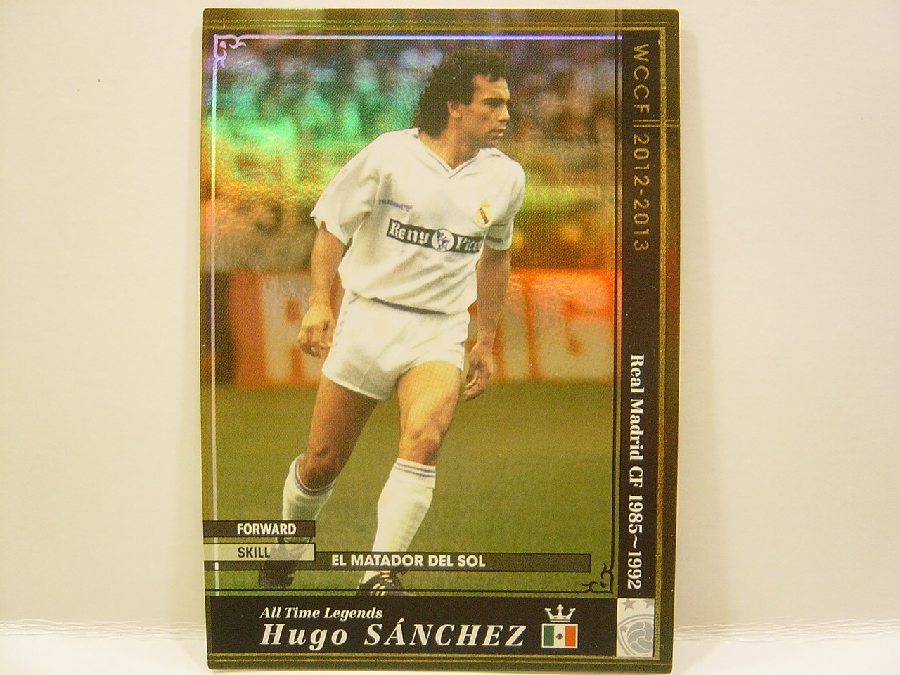 Panini WCCF 2012-13 ATLE Hugo Sánchez 1958 Mexico　FW No.9 Real Madrid CF Legends