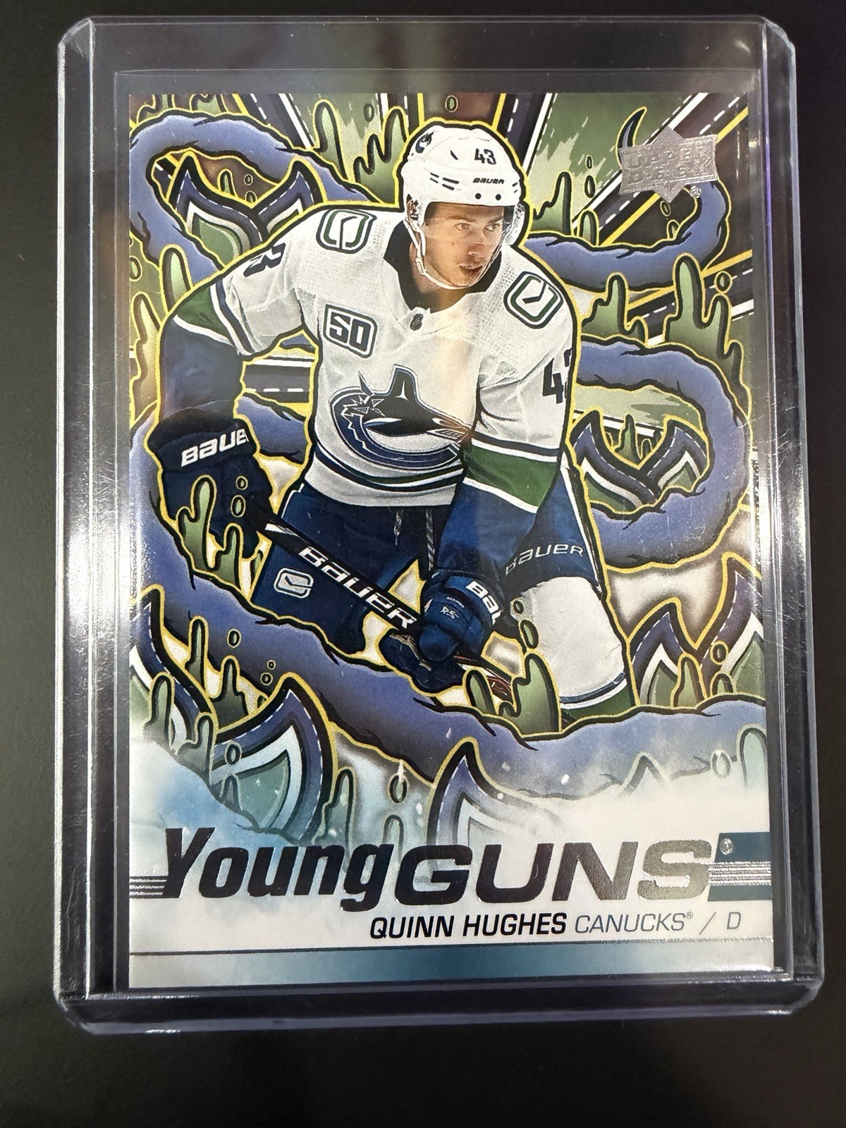 2024-25 Upper Deck Series 2 – Young Guns Renewed Quinn Hughes #249