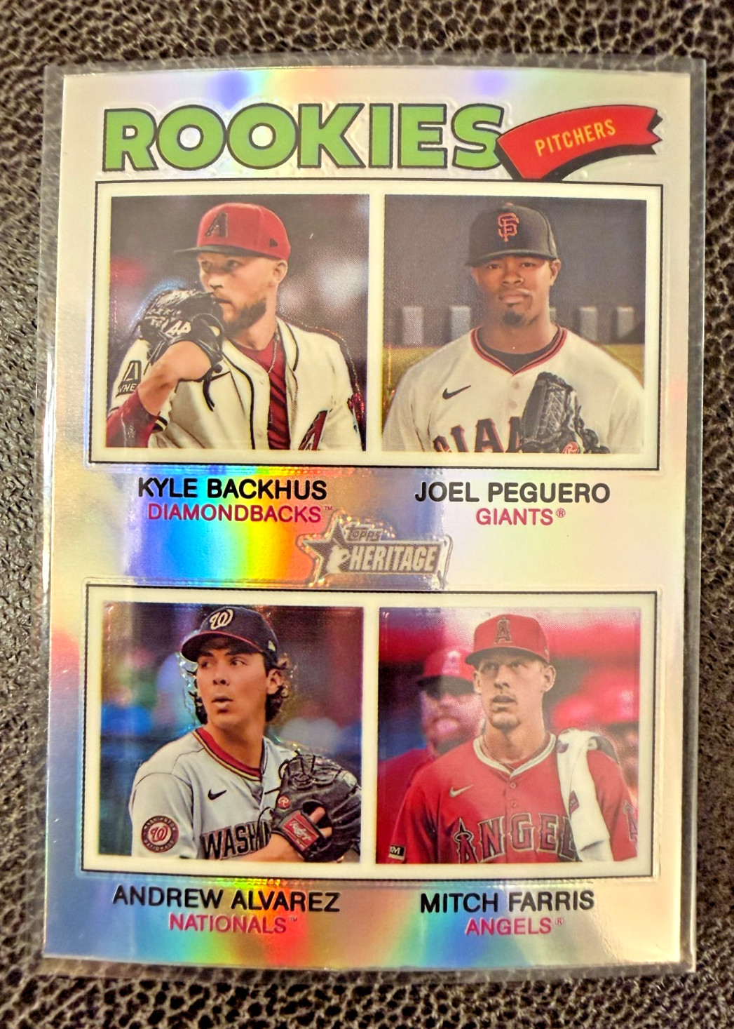 2026 Topps Heritage Silver Chrome REFRACTOR #1-400 – Pick your Card
