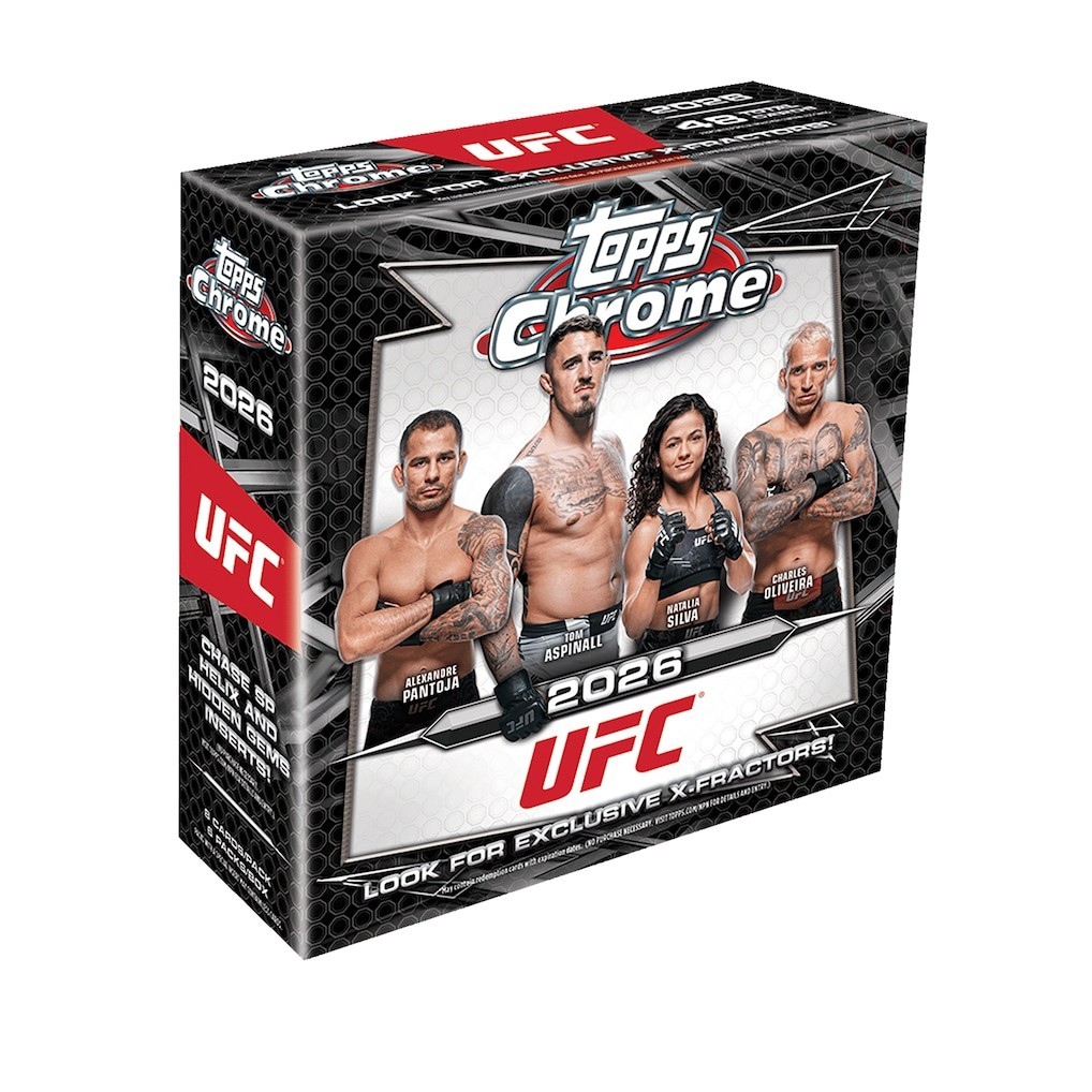 2026 Topps Chrome UFC Factory Sealed Mega Box