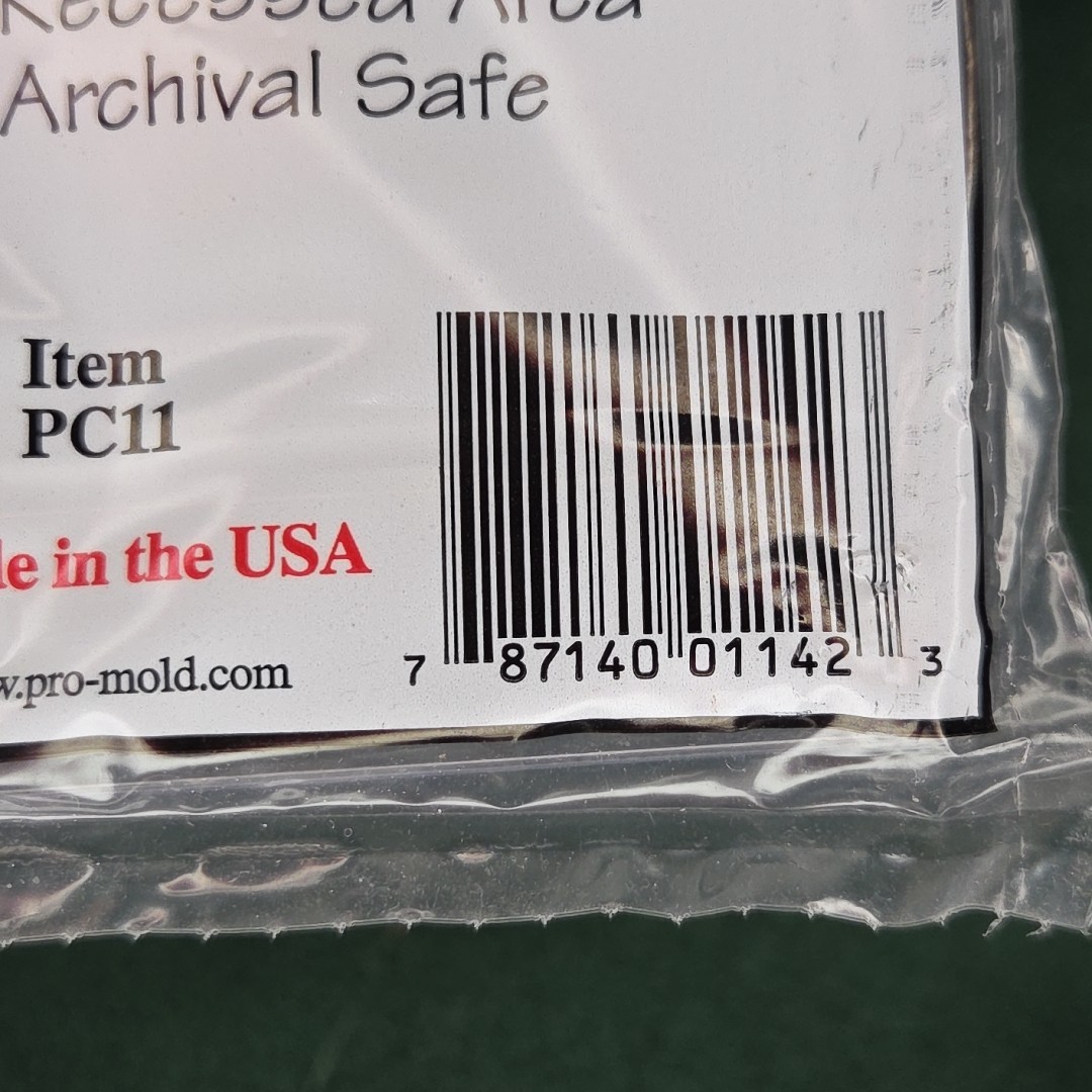 Pro Mold 1/4″ 4-Screw Recessed Regular Trading Card Holder 3×5 #PC11 (4 PACK)