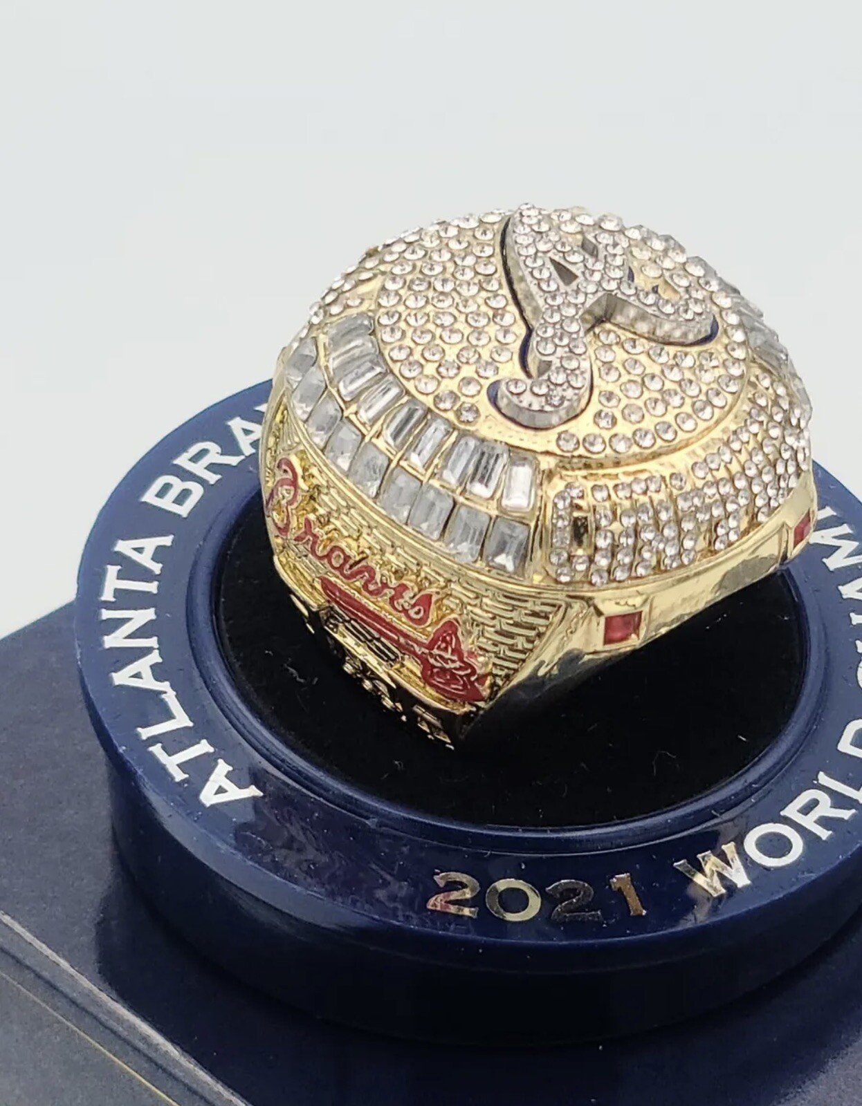 Atlanta Braves 2021 World Series Champions Replica Ring SGA