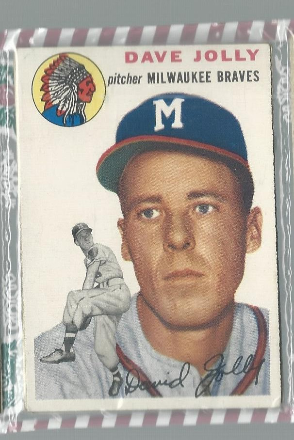 1954 TOPPS Christmas RACK PACK W HOFER D SNIDER / POS: HANK AARON ROOKIE/MAYS/
