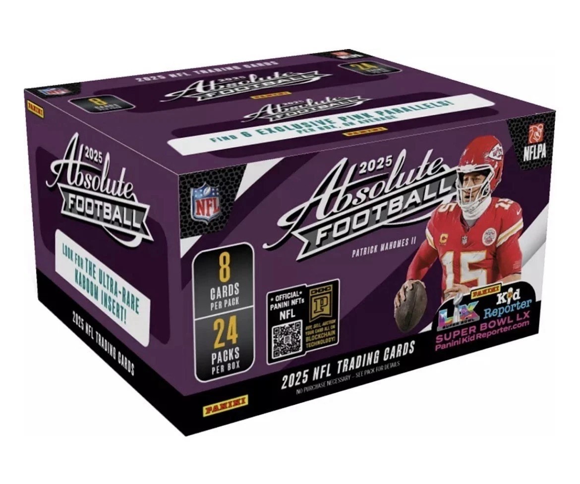 2025 Panini Absolute Football 24-Pack Retail Box NFL FACTORY SEALED