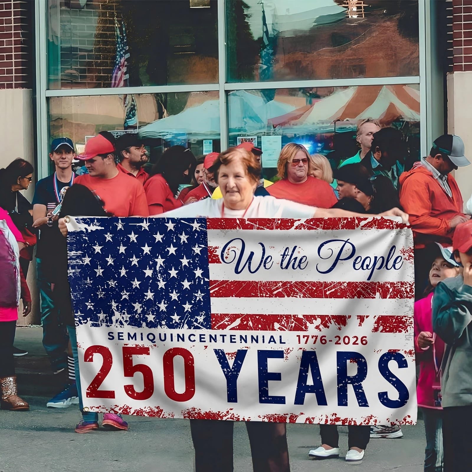 250th Anniversary Flag Double Sided 3 x 5 ft 250 Years Anniversary Flag United S