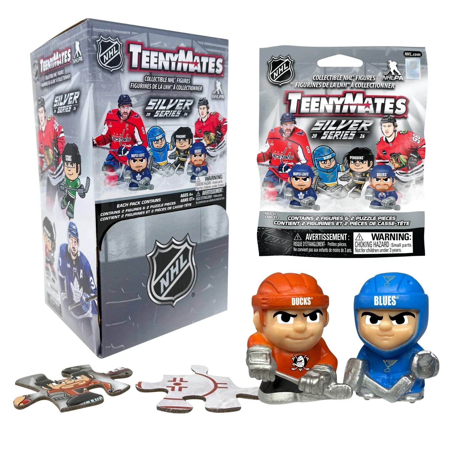 2026 NHL HOCKEY TEENYMATES MYSTERY SEALED FIGURE PACKS RARE CHANCE Party Animal