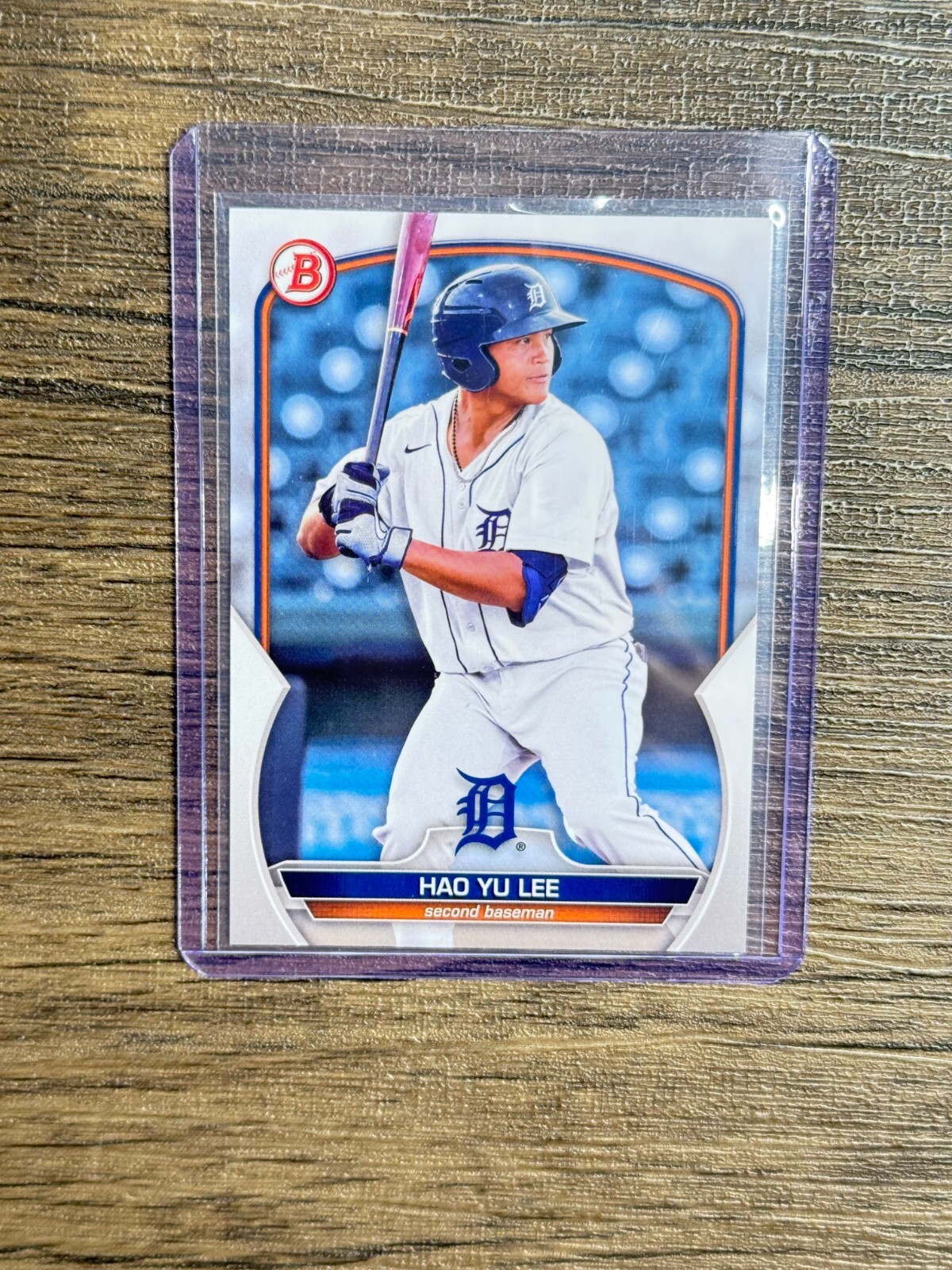 2023 Bowman Draft HAO YU LEE #BD-24 Tigers