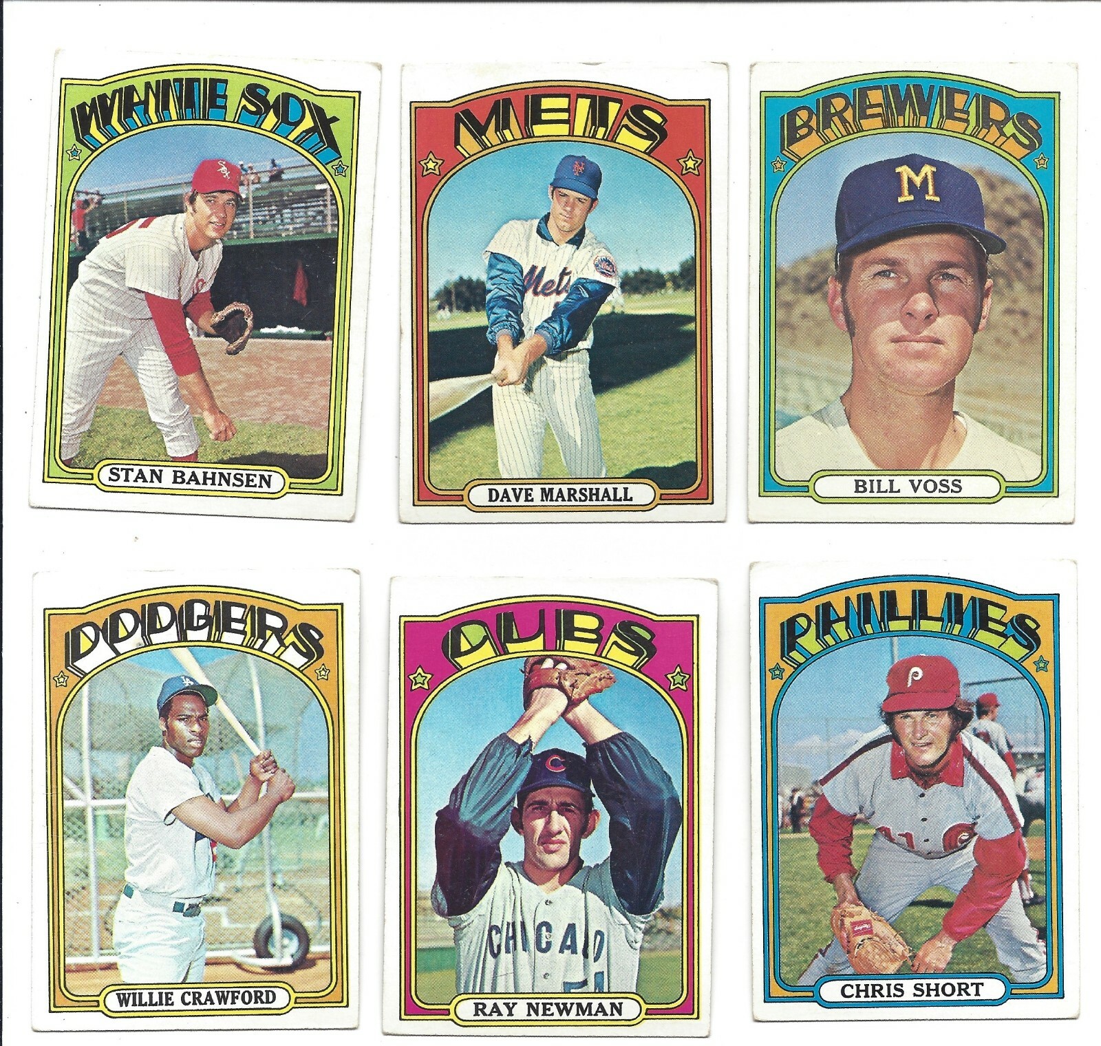 1972 Topps Baseball Cards ⚾ Pick A Player You Choose Finish Your Set VG Aaron