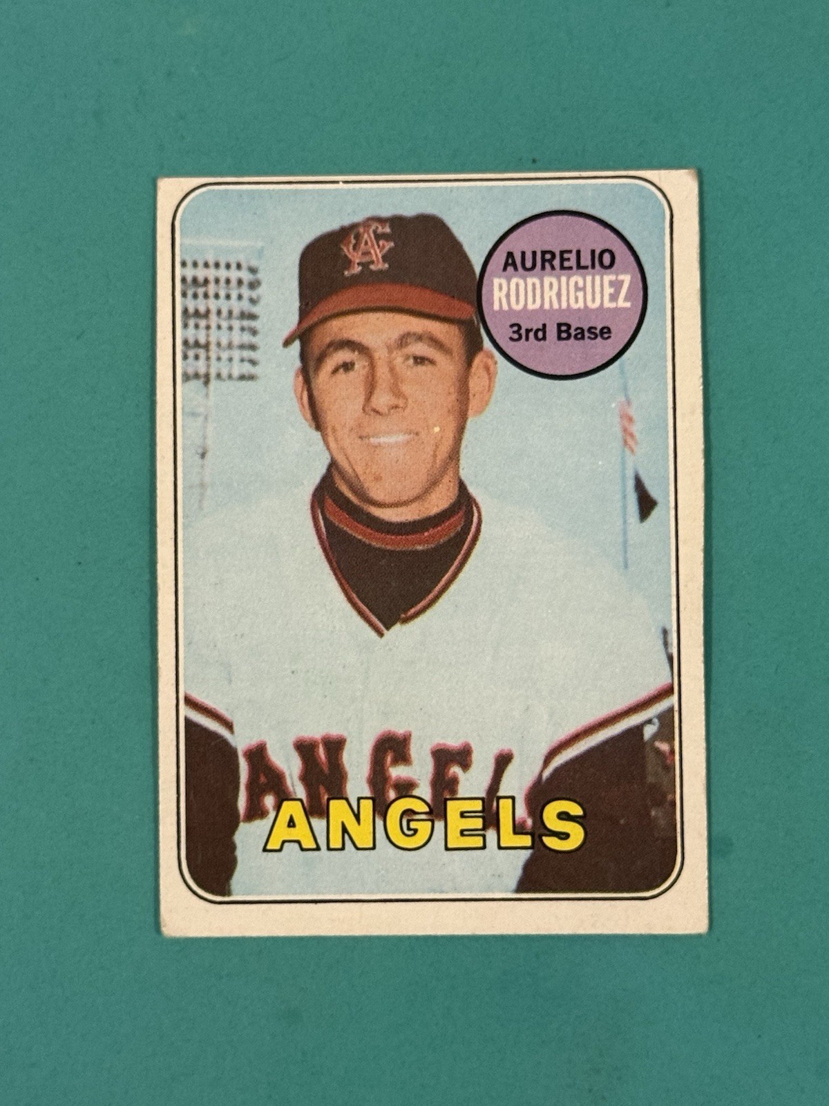 1969 Topps Aurelio Rodriguez High # #653 RC EX
