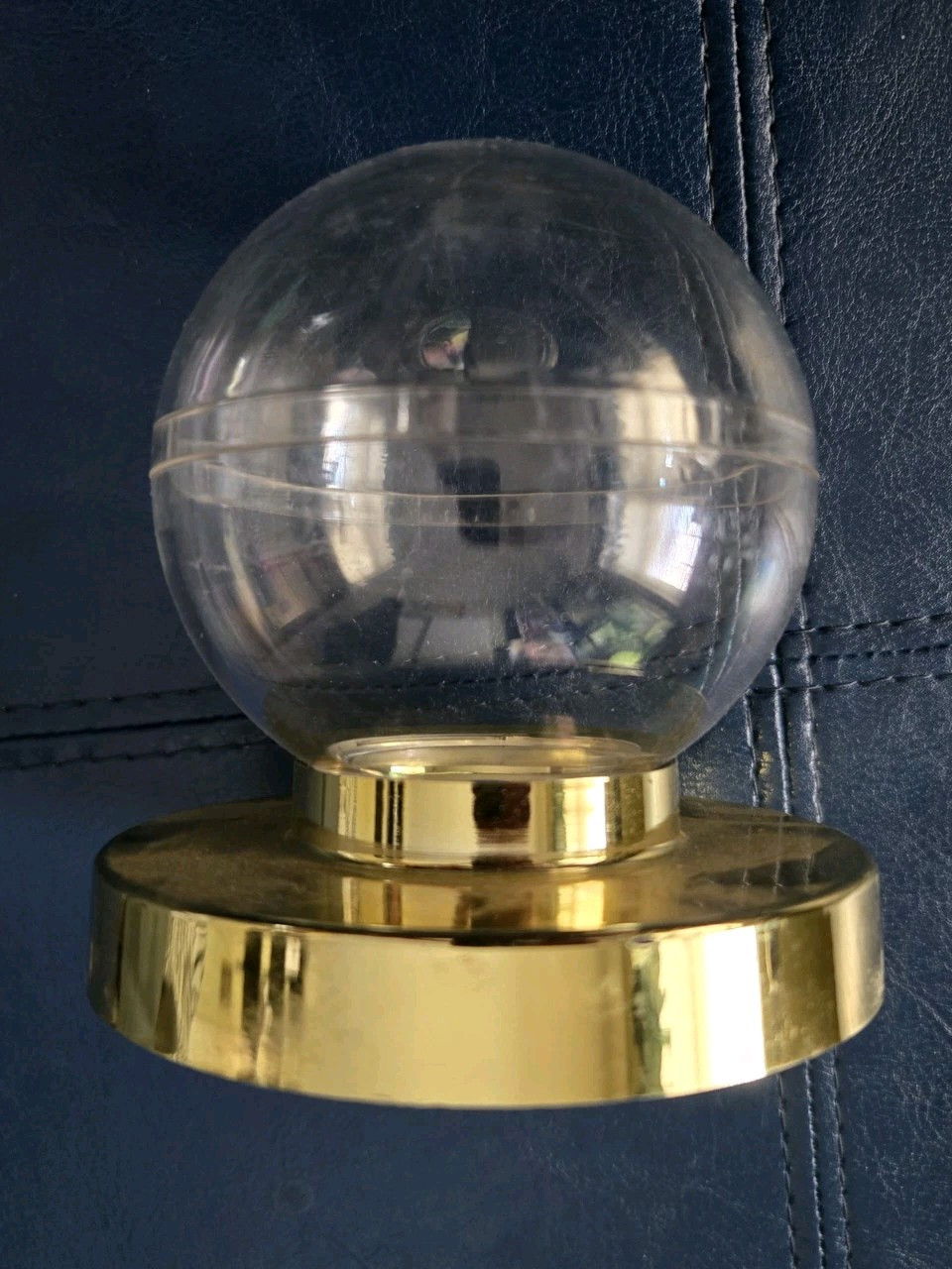 Baseball Holder with Gold Base Sports Products Corp