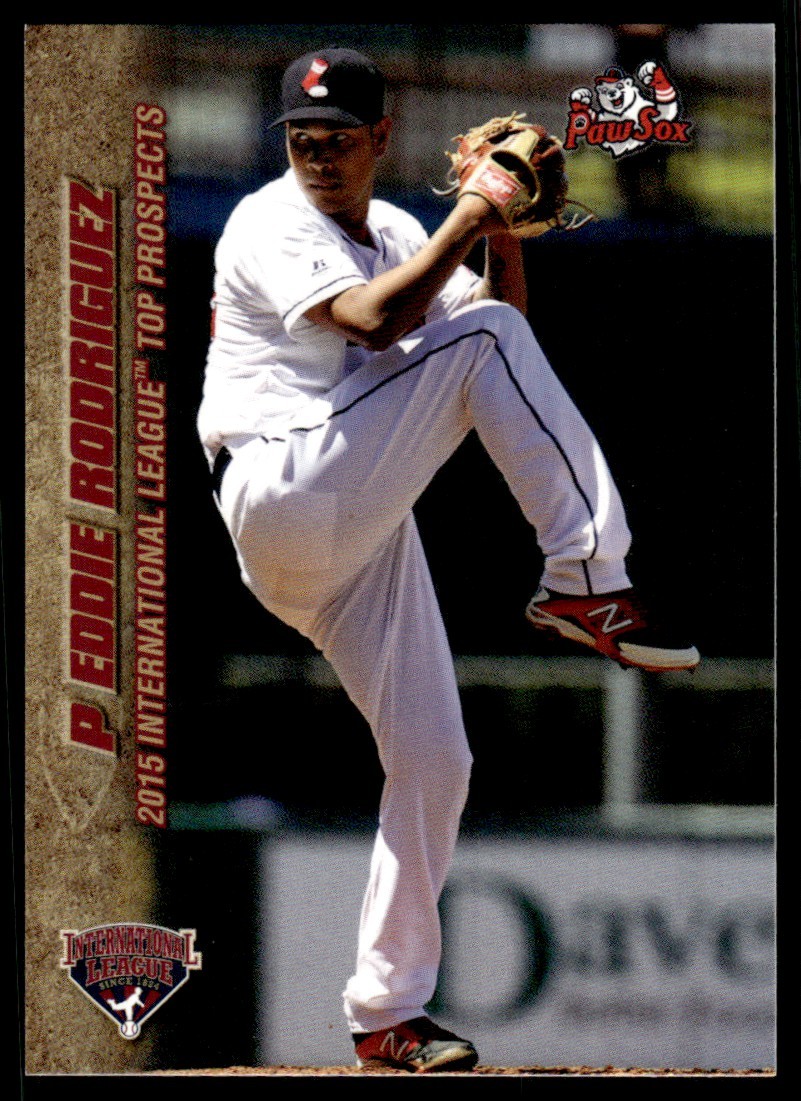 2015 Eddie Rodriguez Choice Minor League Rookie Card AAA Top Prospects