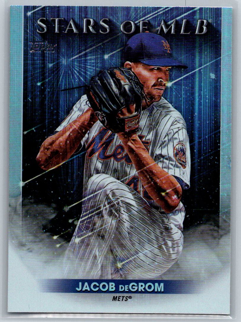 2022 Topps #SMLBC-13 Jacob deGrom Stars of MLB Chrome Near mint or better